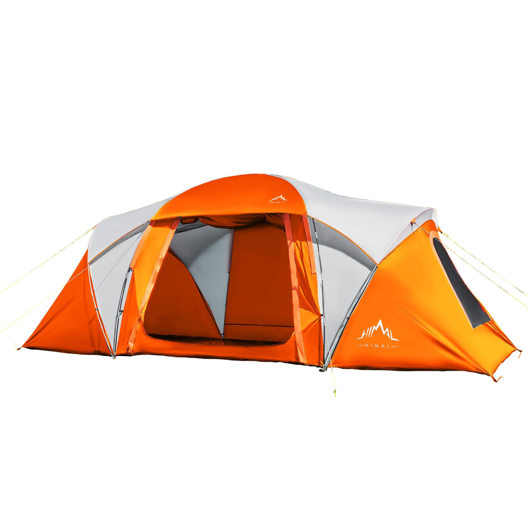 10 Person Family Tents for Camping Waterproof, Large Size Tent for Family Outings, Weather Resistant, Easy Setup, 18ft